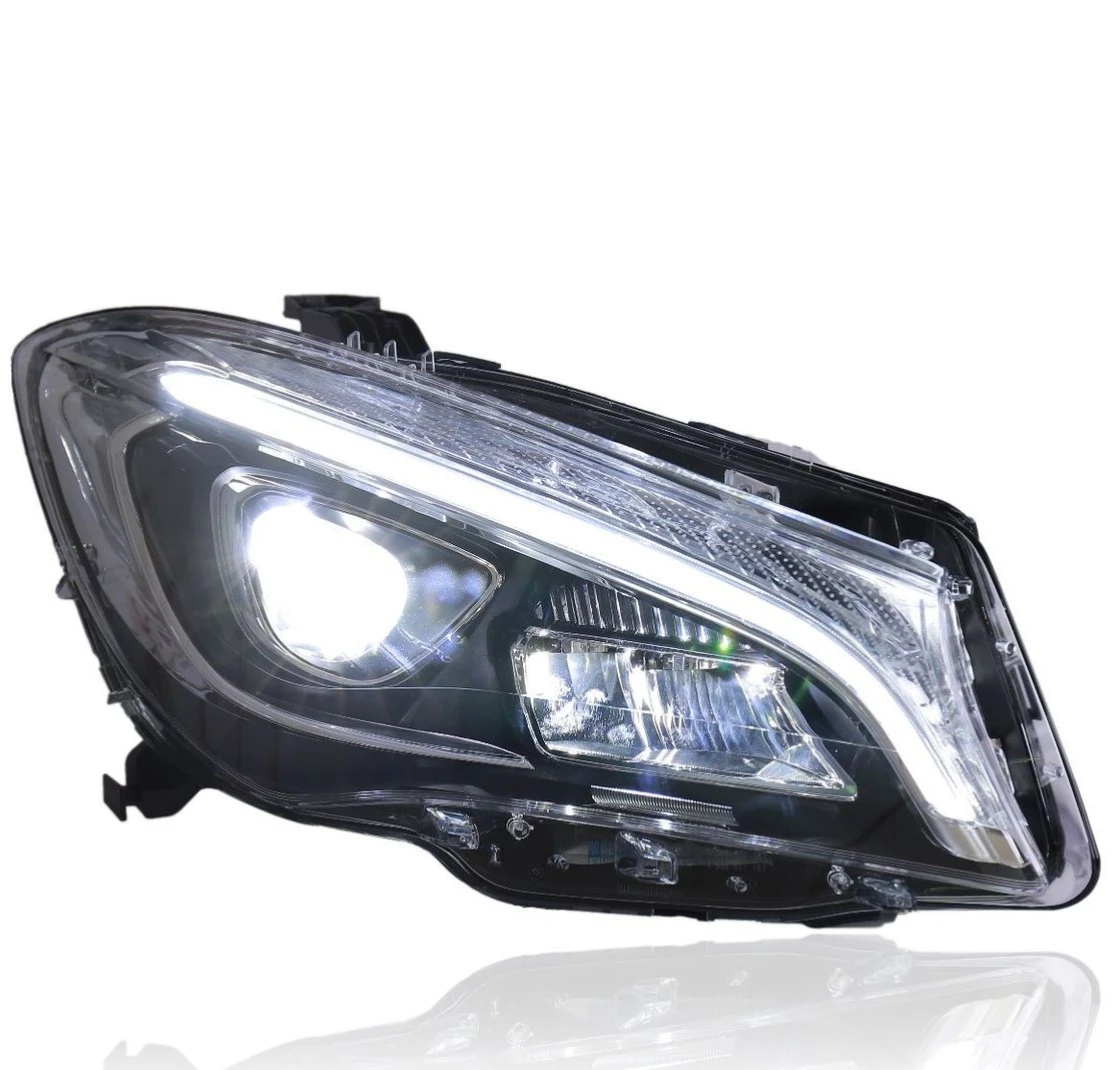 USD 299 one side one piece New LED Car headlight RIGHT LEFT CAR Light for For Mercedes Benz W117 CLA Class 2014-2019
