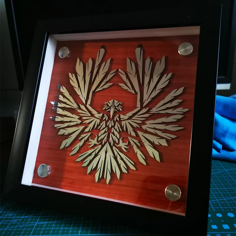 Стильном пластиковом черном/белом рамки интересные полые 2 см рамы для картин пользовательские