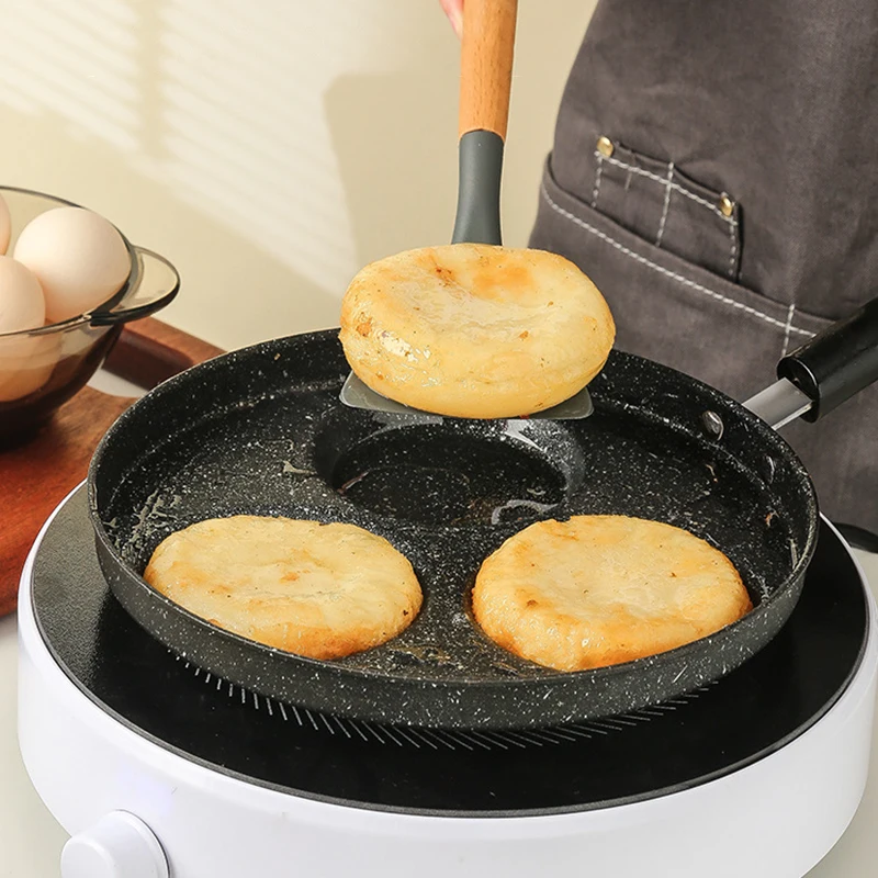 New non-stick Egg Frying Pan cookware Medical Stone Breakfast fry pan wok kitchenware pan