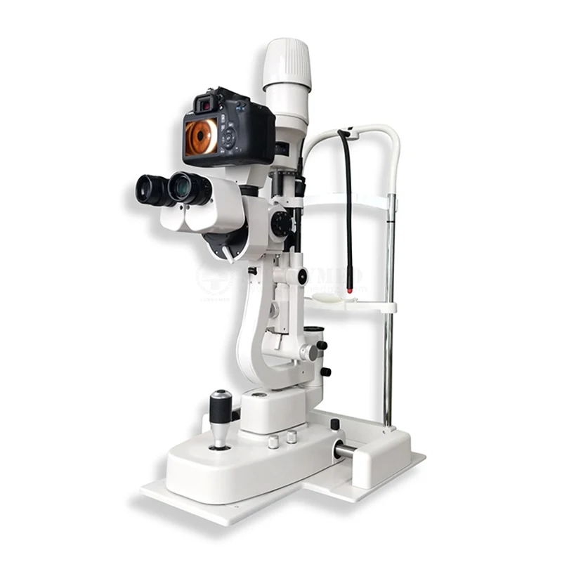 SY-V004-4 High-end Professional China Digital Slit Lamp Camera Microscope LS-5 with Durable LED Lamp