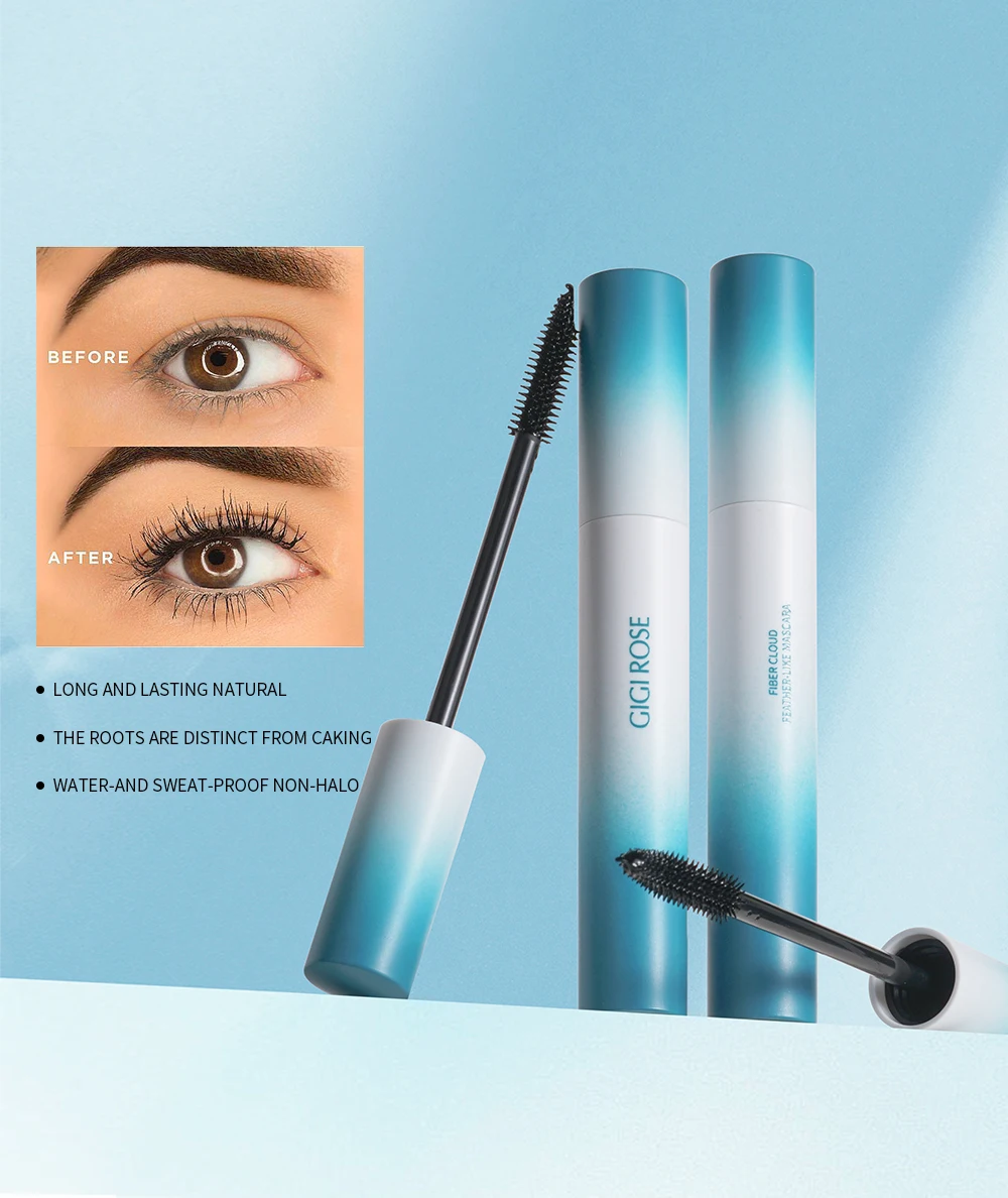 GiGi Rose GM01 private label makeup eyelashes lasting waterproof lash extensions bushy Mascara women cosmetics factory wholesale