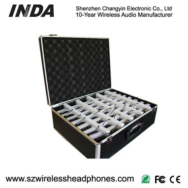 Wireless Tour Guide System Church Translation System Assistive listening system for Factory Tour (Transmitter and Receiver)