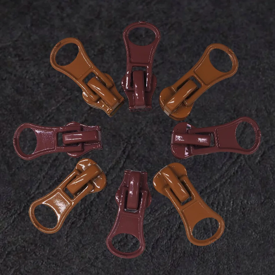 Hot Sell Wholesale high quality hot sale customized 5# metal zinc alloy Zipper sliders