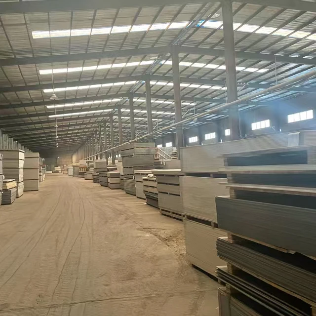 Exterior Wall Prefabricated Decorative Wall Siding Panel Carved Fiber Cement Board