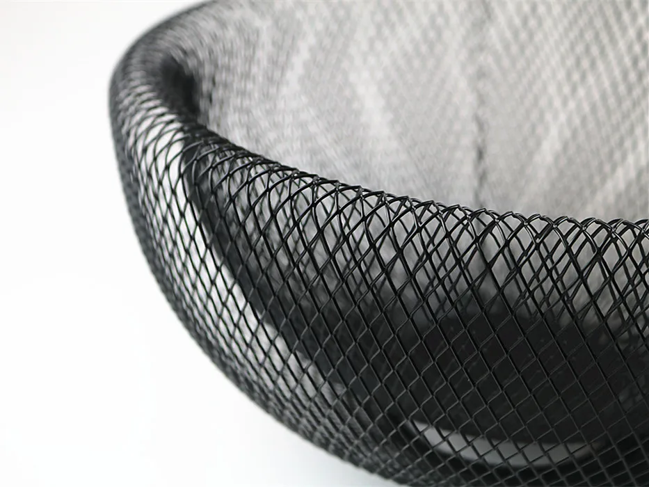 High Quality Kitchen Cooking Galvanized Wire Mesh Baskets Metal Wire Storage Basket Small Wire Mesh Vegetable Fruit Basket