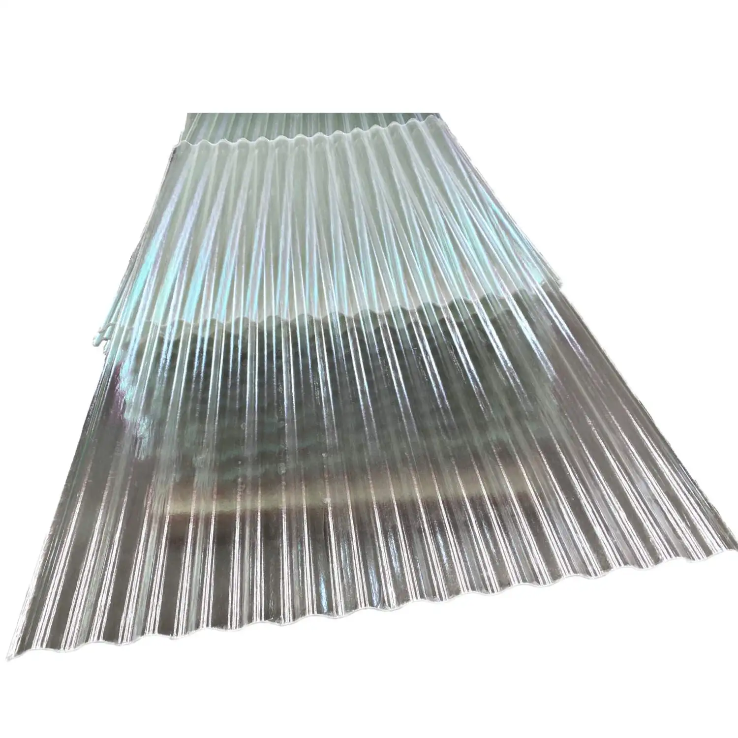 LCL fiber corrugated sheet roof/flexible waterproofing roof sheet/plastic shed roof