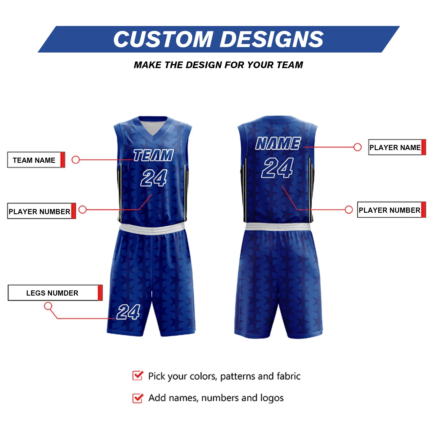 Breathable 100% polyester basketball jersey set usa basketball clothing custom team logo basket ball uniform set