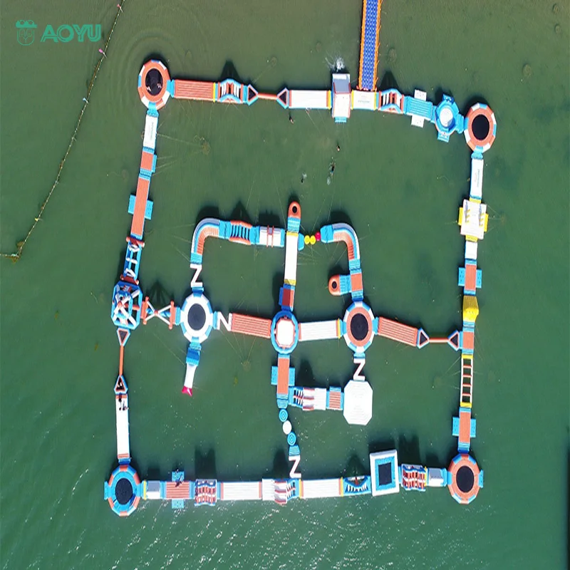 Aqua Park Water Sports Activity Floating Inflatable Water Park Inflatable Water Obstacle for Pool Toys