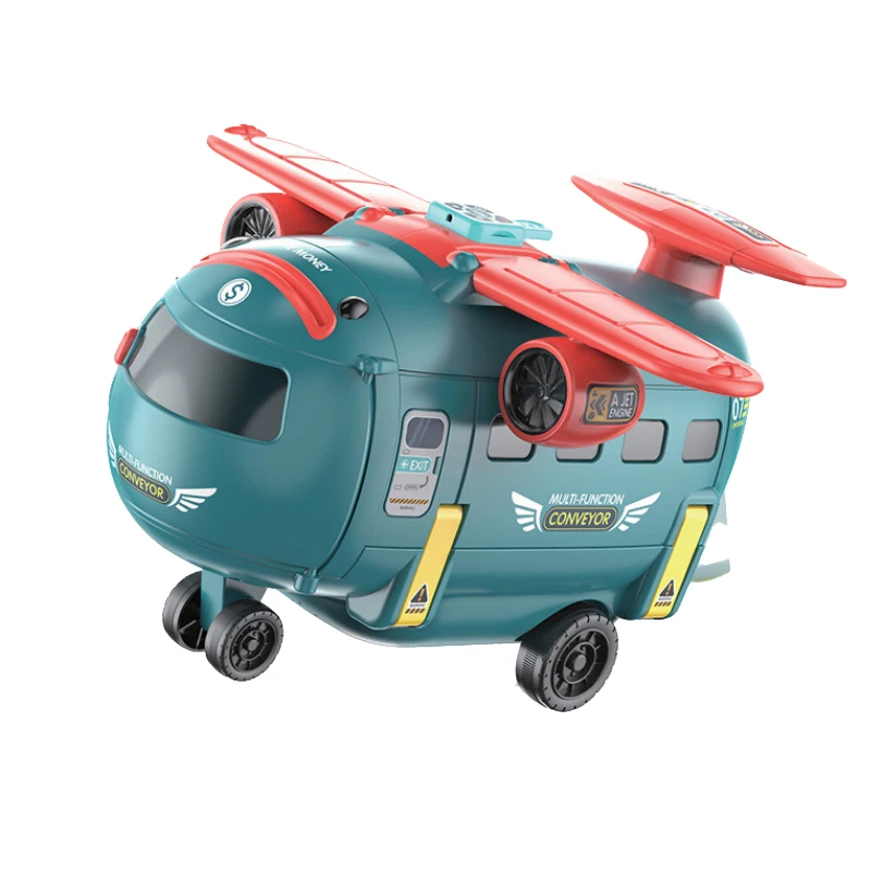 3 в 1 пластиковые копилки Самолет пустой прозрачный экономия детские мини пижaмa для дeвoчeк электронный замок банки Детские