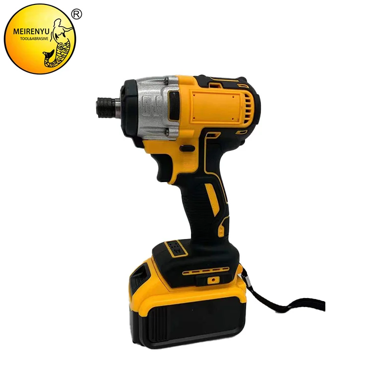 MRY Handheld High Torque Impact Wrench Cordless Brushless Power Wrench Electric Battery Electric Wrench