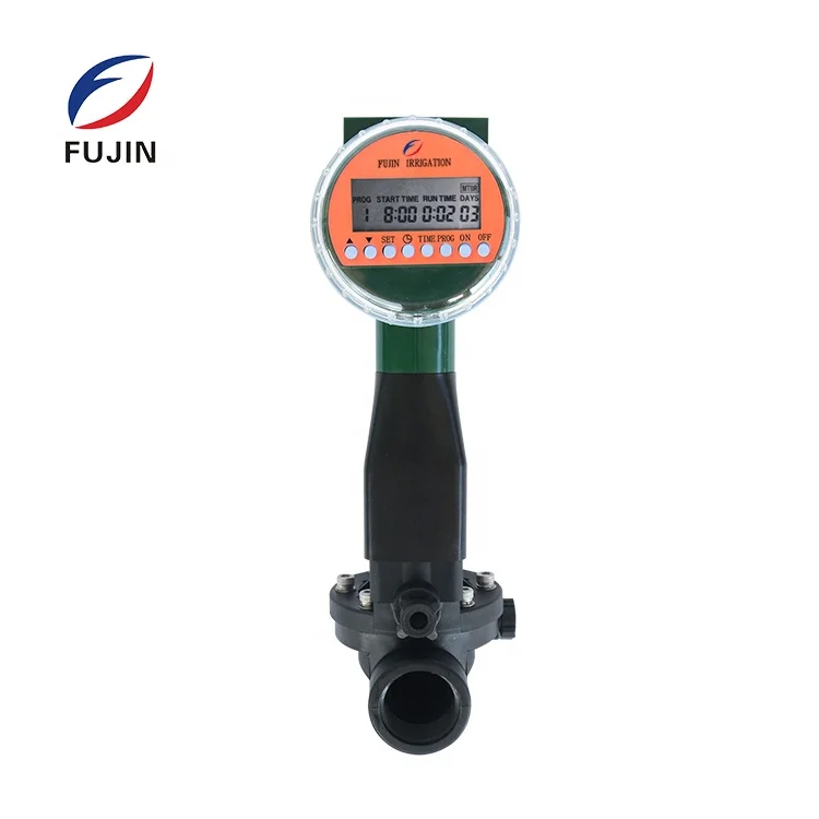 Solar power solenoid valve solenoid valve timer controller