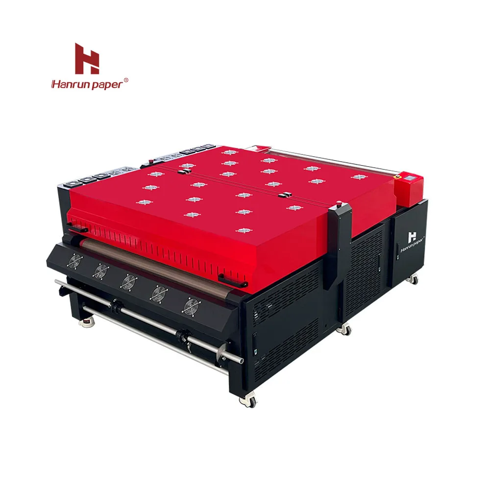 Высокая производительность 120 см двойная печь дизайн dtf порошок шейкер машина с дымоочиститель