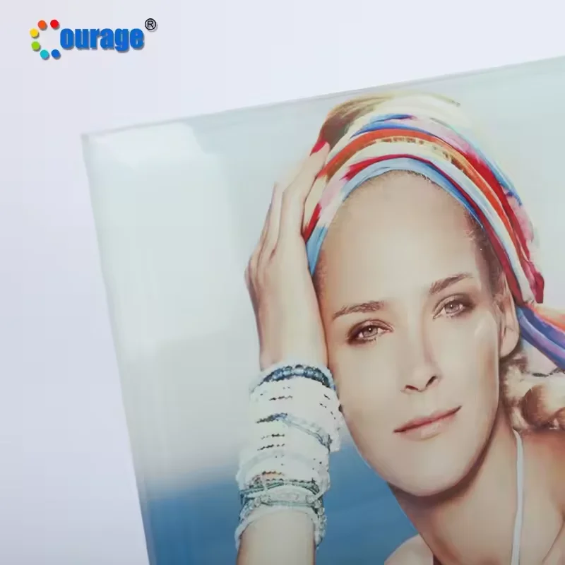 High Quality Glass Personalized Design Sublimation Glass Photo Frames BL-25