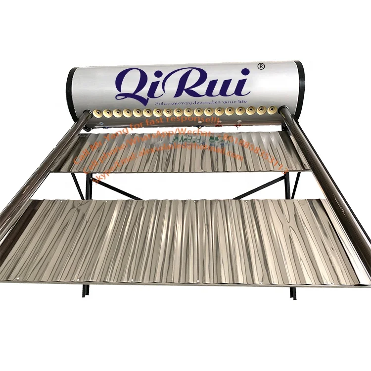 Europe Solar Keymark 100 150 200 300 360 Liter thermosiphon solar boiler Heat Pipe Vacuum Tube Pressurized Solar Water Heater