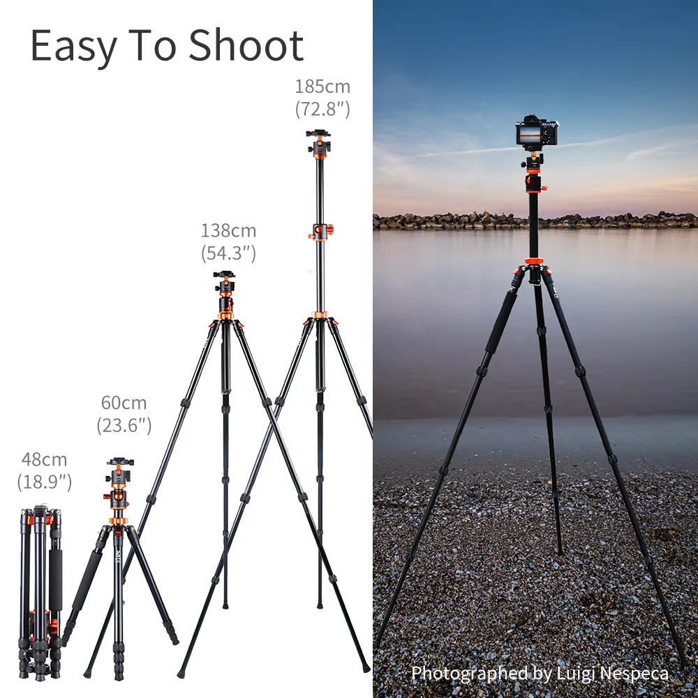  K & F Concept штатив dslr камера видеокамеры легкий