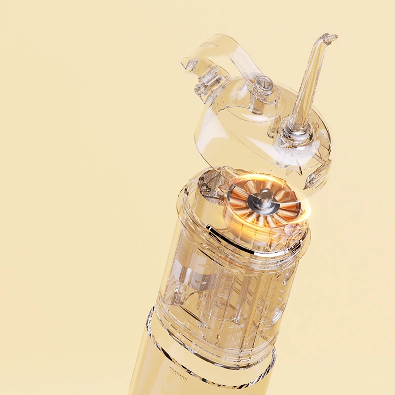 Portable USB Mini Teeth Cleaner Cordless Travel Dental Flosser with New Design Water Flosser for Teeth Cleaning