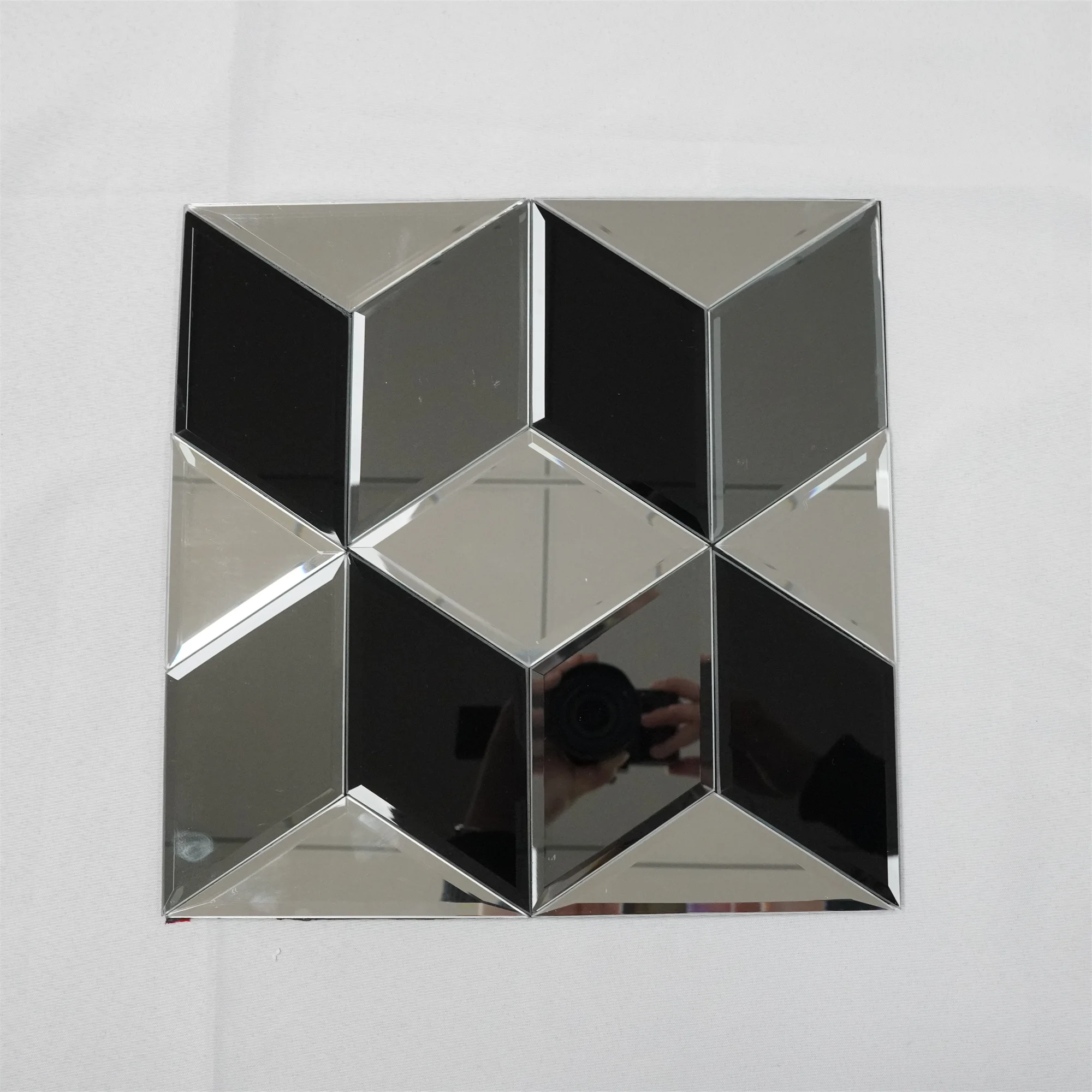 Blue Background Crystal Glass Mosaic Tile for Swimming Pools Bathroom Walls & Outdoor Fish Ponds Decor Floor Usage