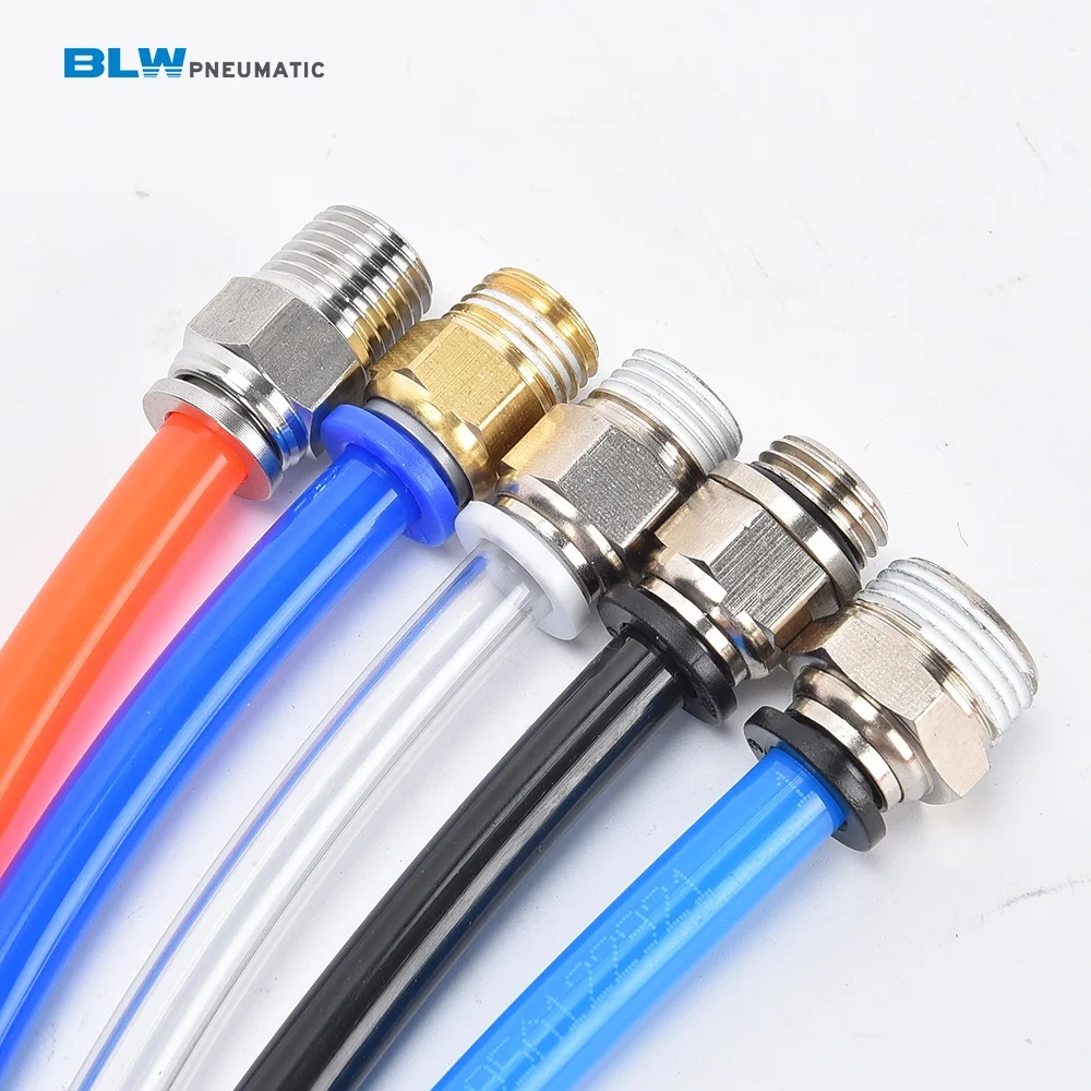 Wholesale pneumatic air hose connector quick push fitting for pipe