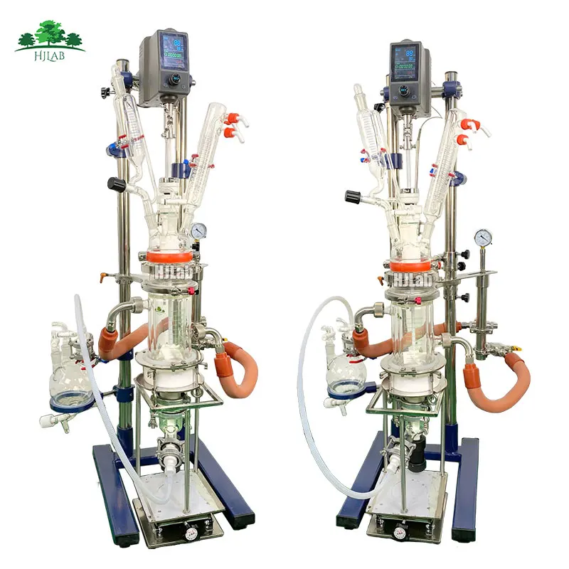 Лабораторный фильтр-воронка 300 мл, 1 л, 2 л, 3 л, 5 л, пылезащитный стеклянный реактор, кислотостойкий