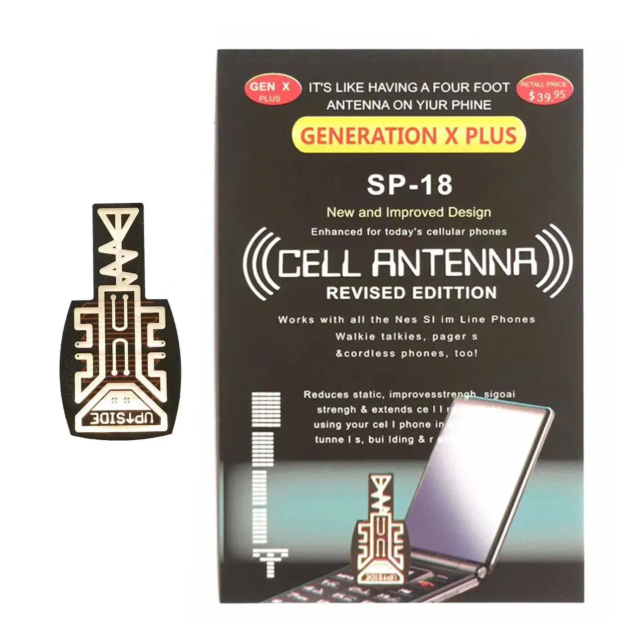 SP-18 Cell Phone Signal Booster Sticker for iphone
