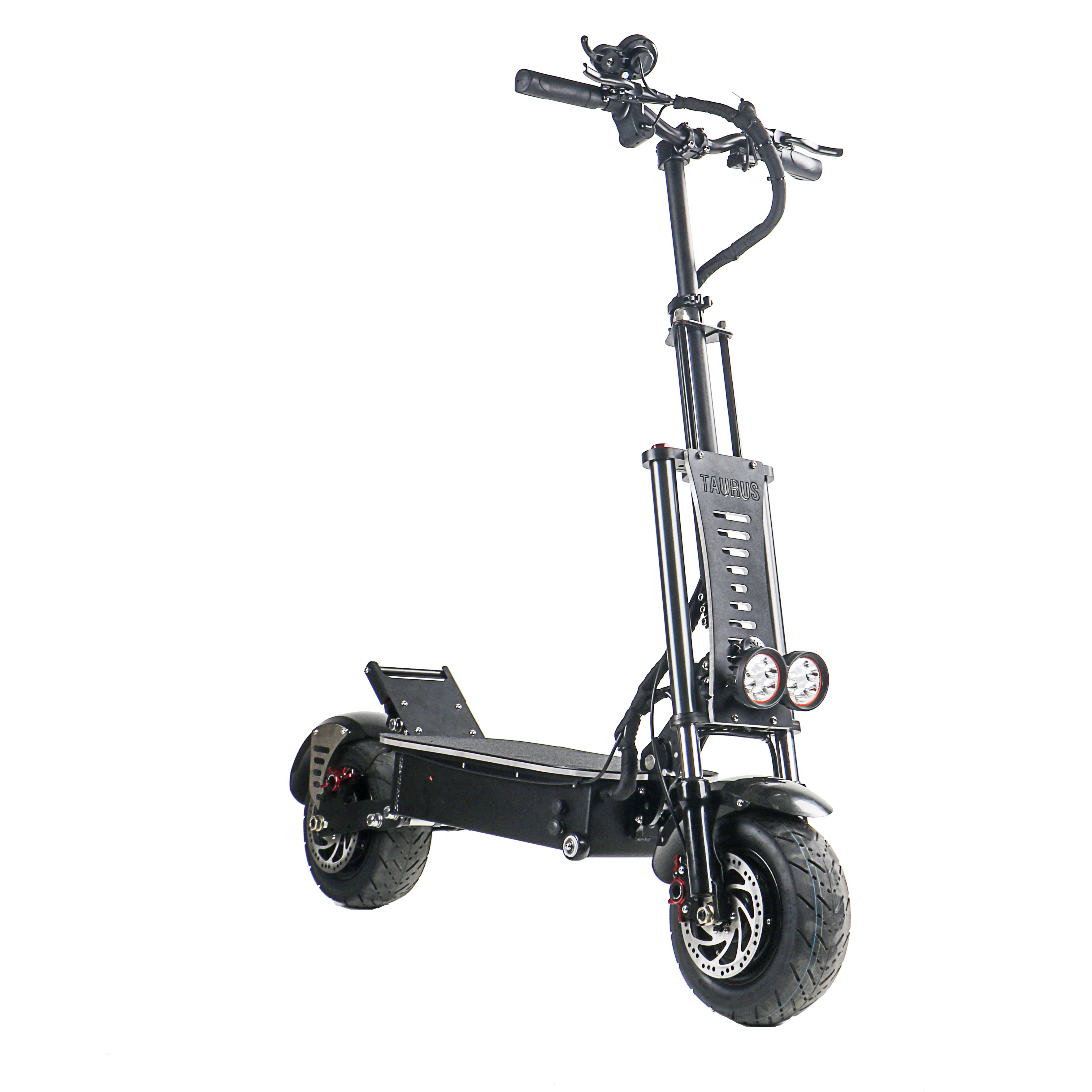 EcoRider E4-10 5600W dual  hub Motor Kick scooter 11 Inch fat offroad  scooter with vacuum tire  electric motorcycle
