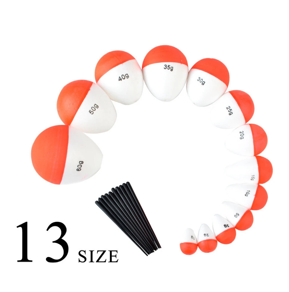 Red-and-white EVA foam hard foam cast a big belly float big buoyancy fish float.