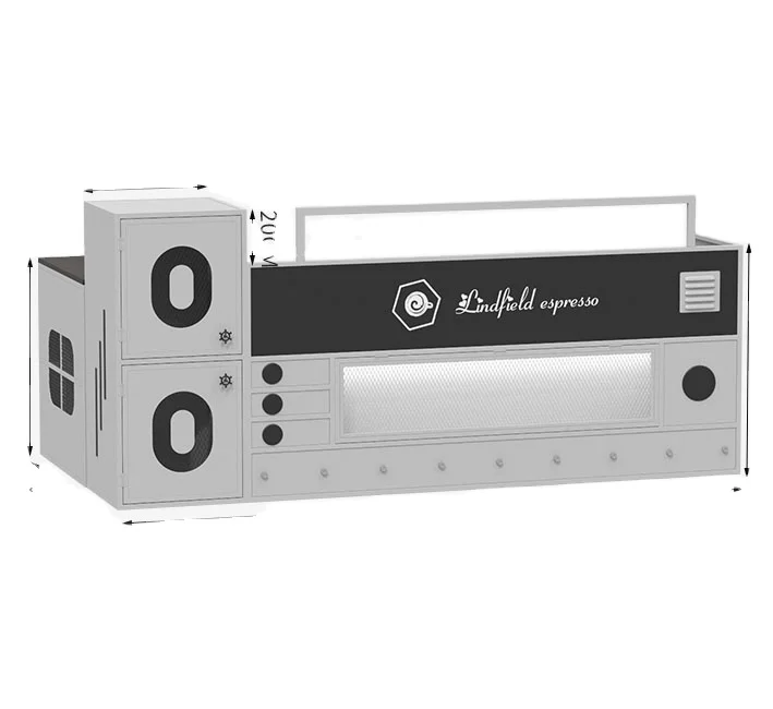 front desk white and gold salon desk reception front counter l shape reception front cashier