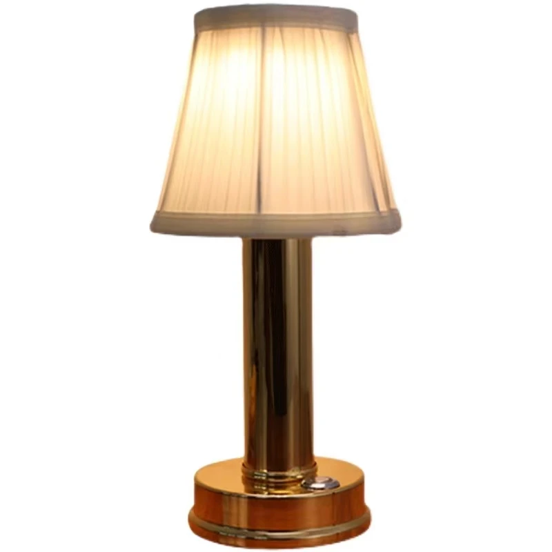 bar restaurant crystal acrylic cordless lamp led USB charging touch control desk table night light