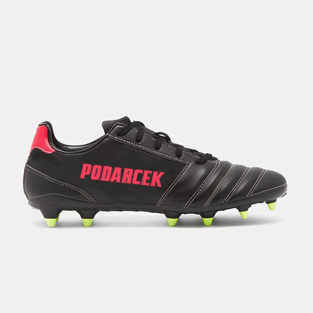 Manufacturer Custom Oem Fashion Synthetic Leather Football Shoes Boys Low Price Soccer Boots