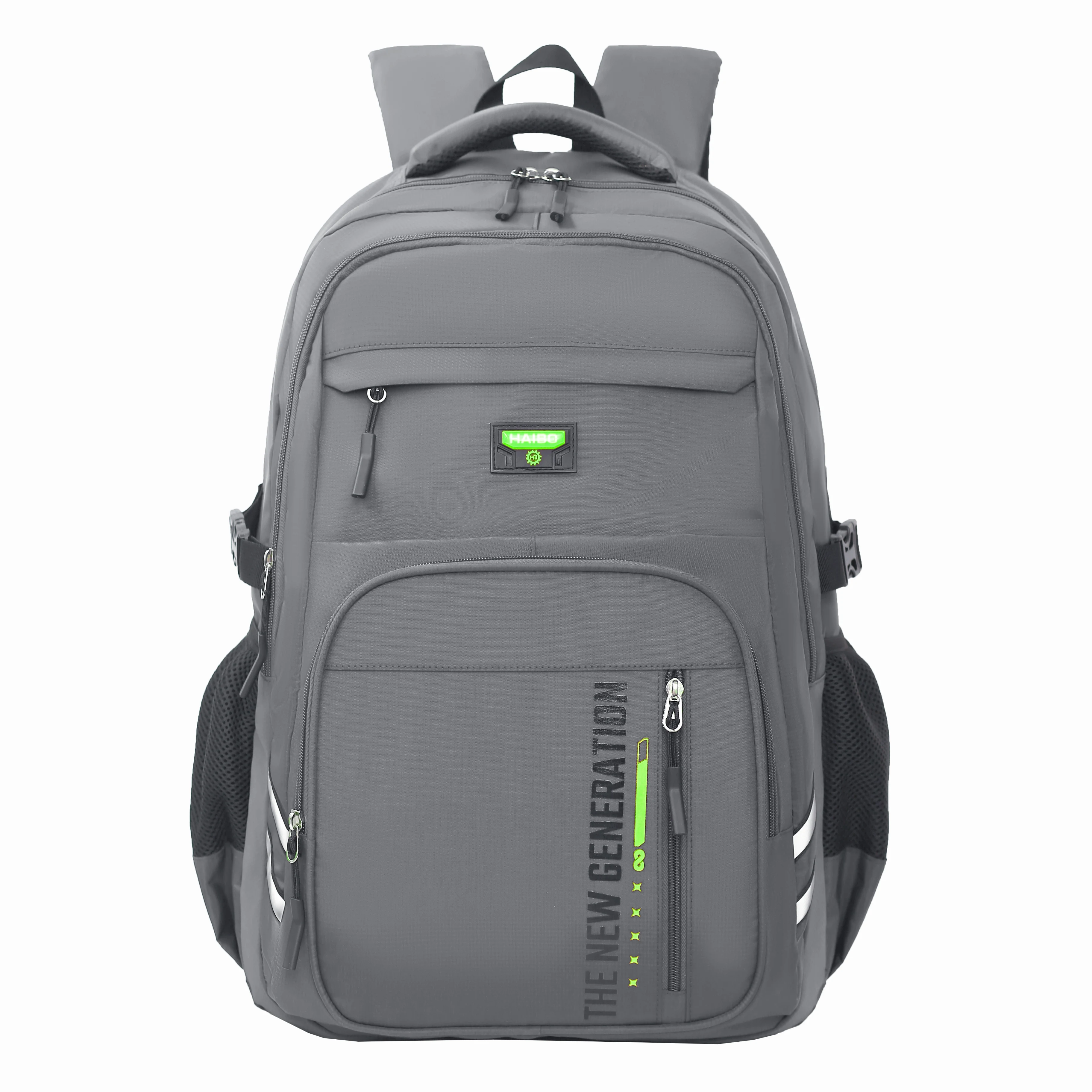 HAIBOWY Oversized Travel Backpack Large Oxford Material with Anti-Theft Feature Strap Carrying System for Men and Laptop Use