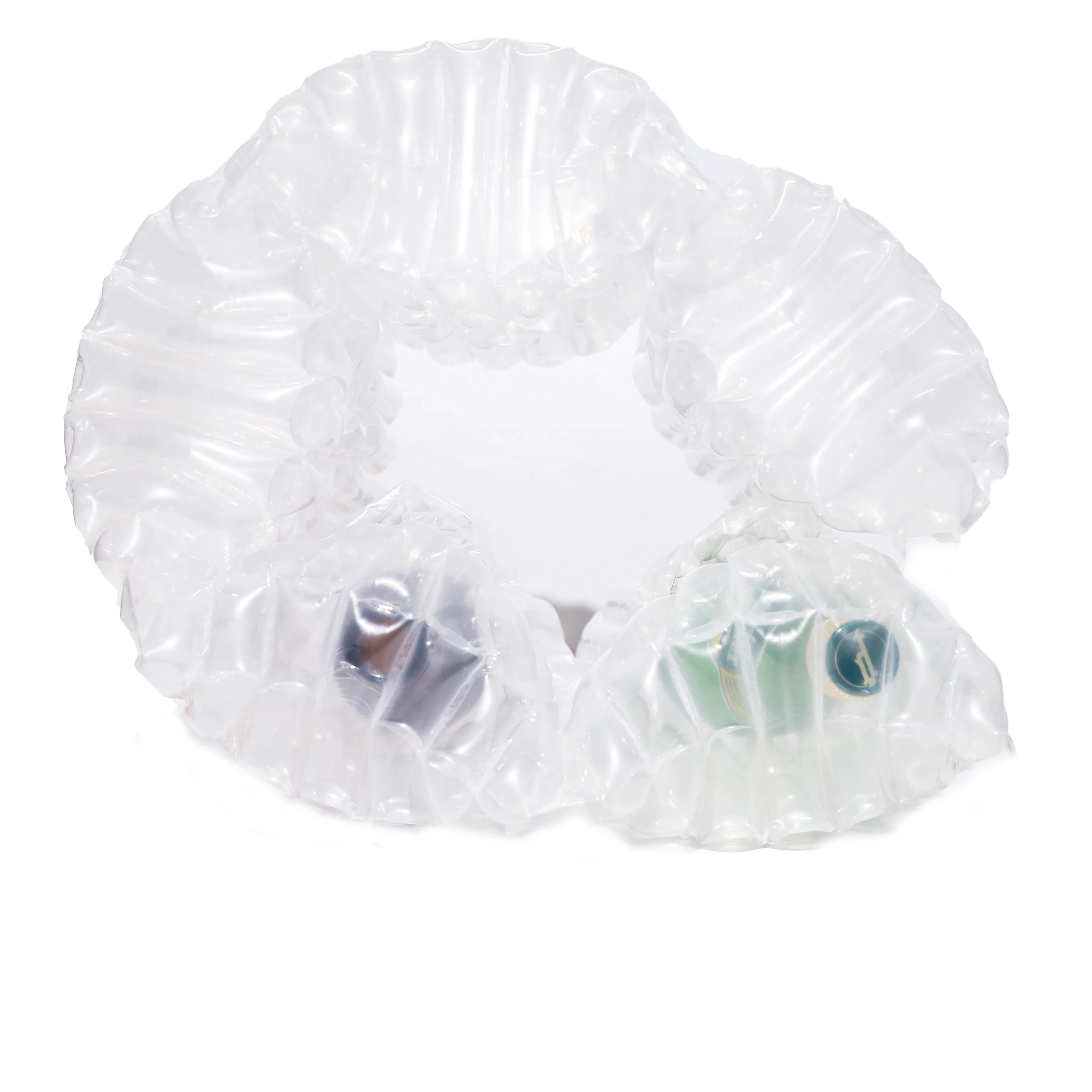 Chinese manufacture supply transparent air bubble column cushion bubble Columns Inflatable Air Bag