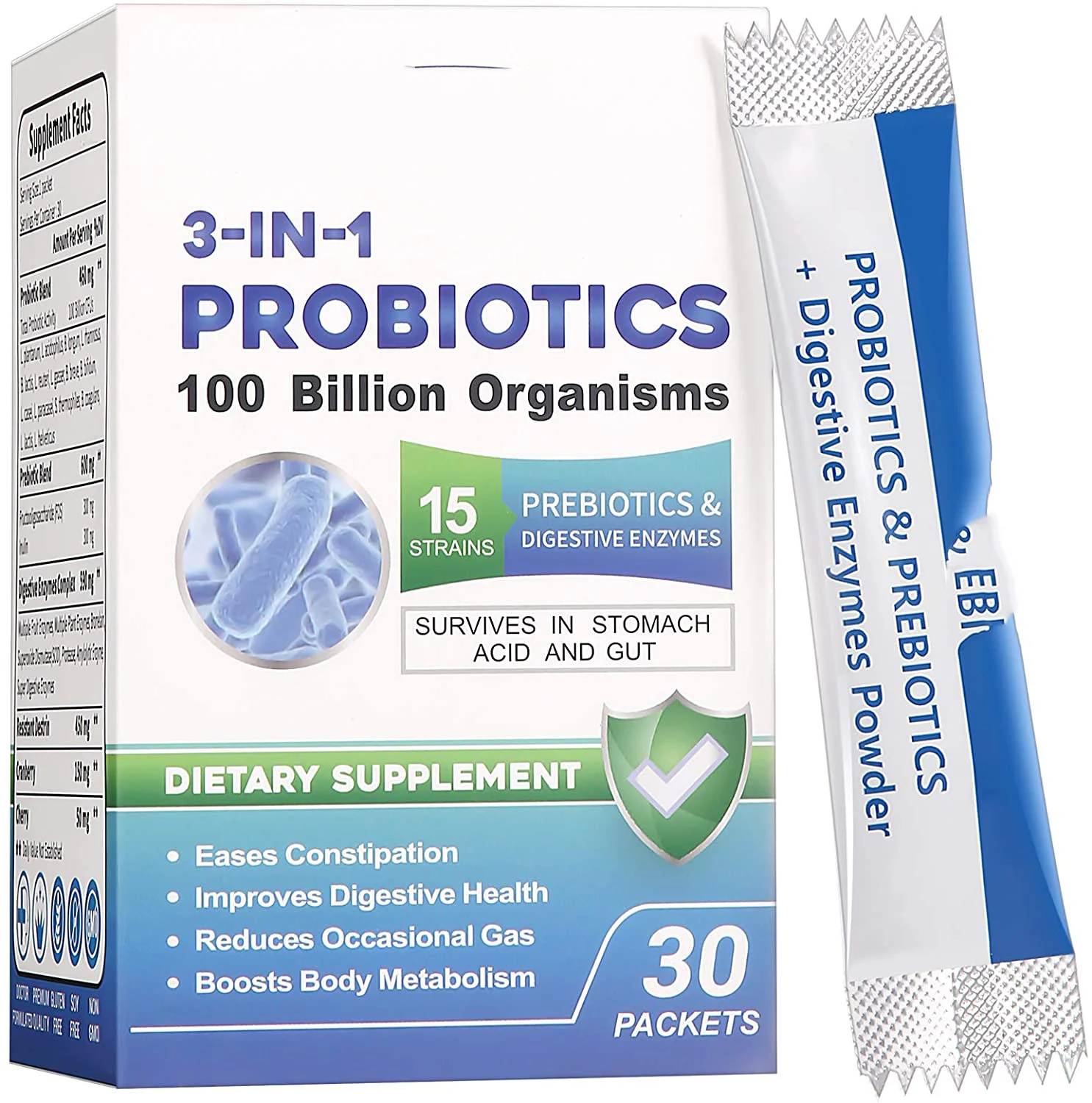 Высококачественный ценный порошок пробиотиков под собственной торговой маркой Lactobacillus Reuteri