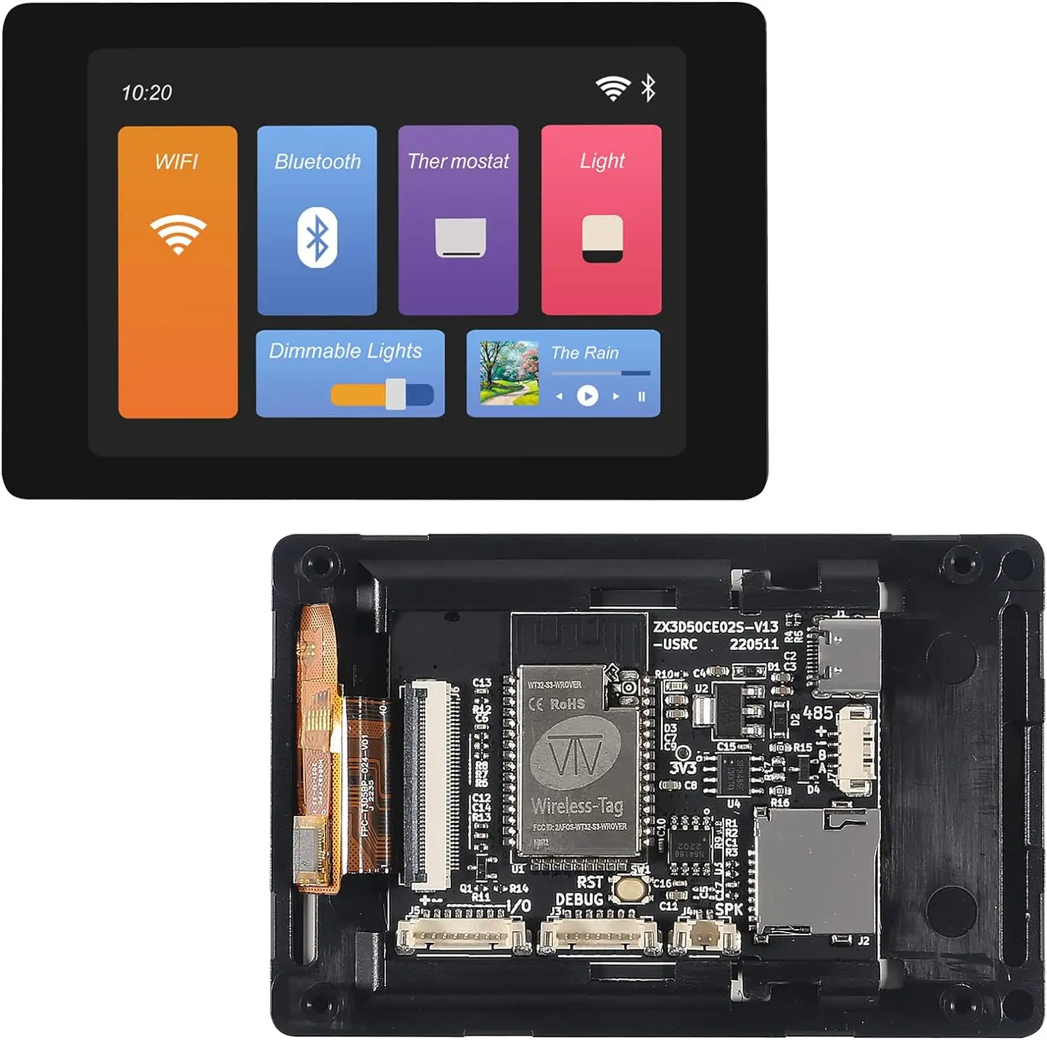 WT32-SC01 / Plus esp32 LCD Display Screen 3.5 inch tft LCD 480 x 320 Touch Screen Monitor with esp32 Development Board