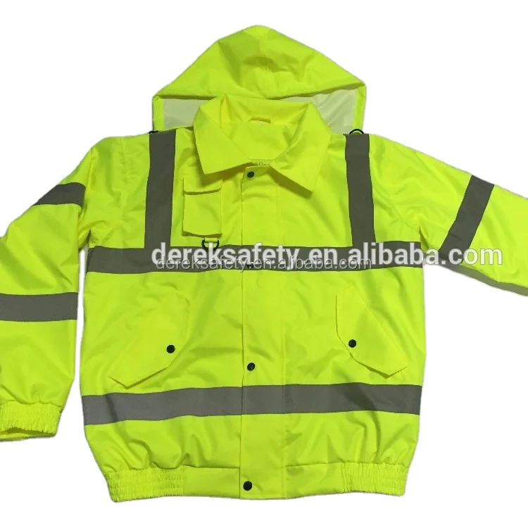 High Quality Traffic Safety Waterproof Reflective Police Jacket