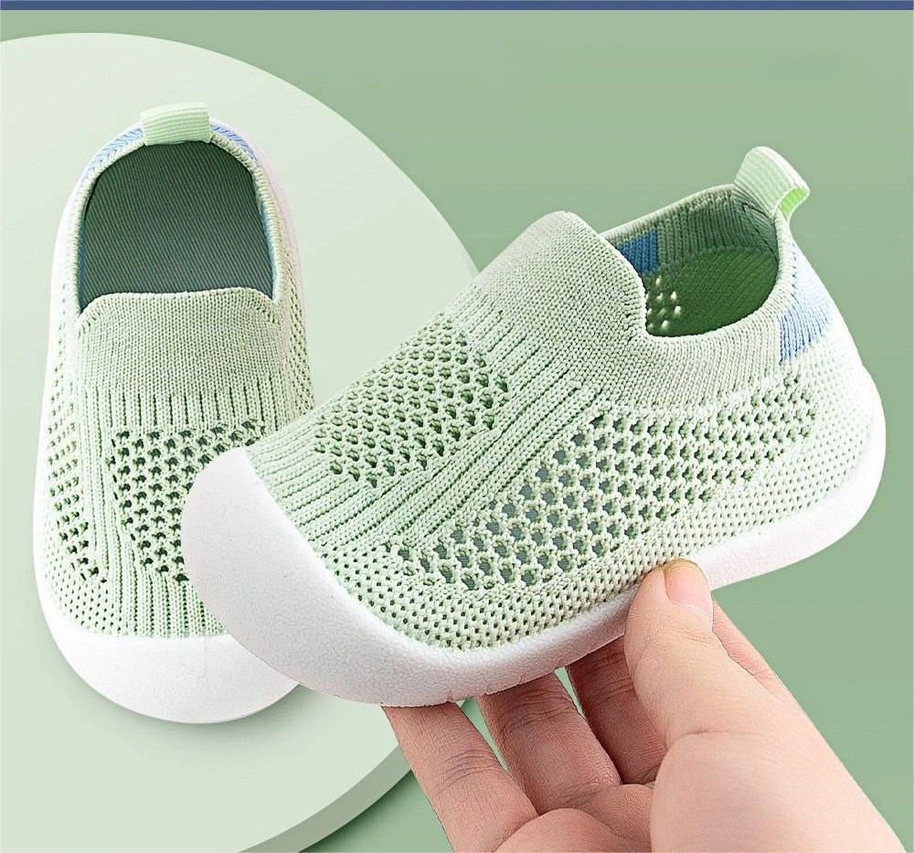 Rubber Sole Child Floor Sneaker Baby Booties Toddler Girls First Walker Cute baby shoes boys and girls