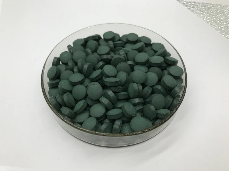 
250mg 500mg Dosage Organic Spirulina Chlorella Tablets On Sale 