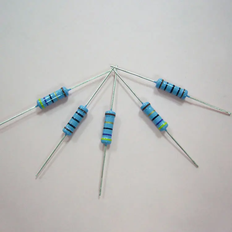 1/2W 1/4W 1/8W metal film precision resistor 100k resistor color code