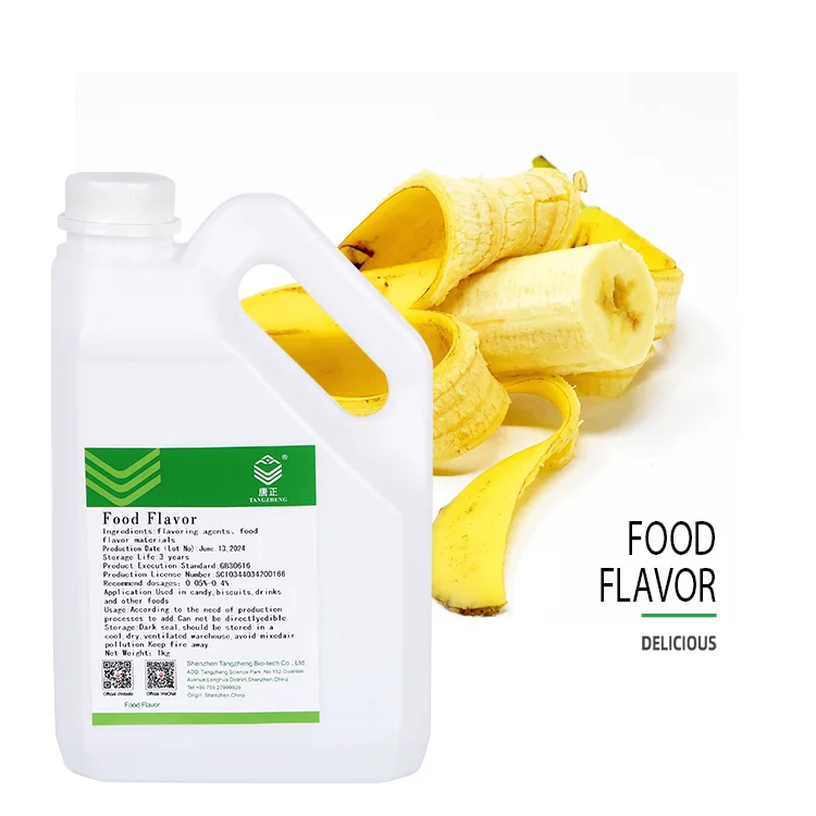 High Concentration Banana Flavor Essence Fruit Fragrance for Ice Cream Bakery