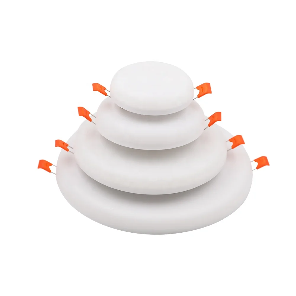 Factory Price Wholesale Recessed Rimless Led Panel Light Guangdong 10w 18w 24w 36w Round Square Led Panel Light Frameless