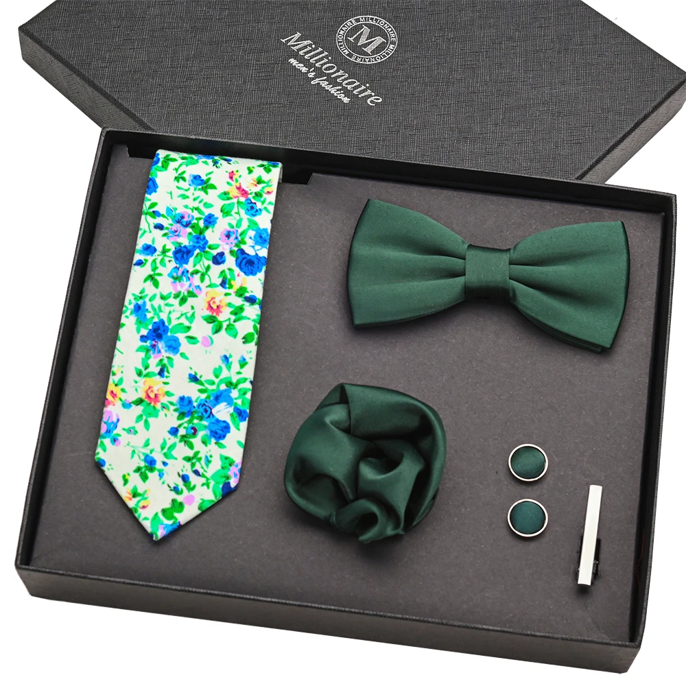 Тканый галстук YiLi из полиэстера, подарочный набор, галстук Shengzhou