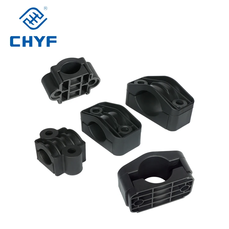 SY69-90 PA66 нейлон трёхжильный крепления высоковольтный распределительный шкаф три отверстия кабельные зажимы держатель кабеля для шкафа крепление