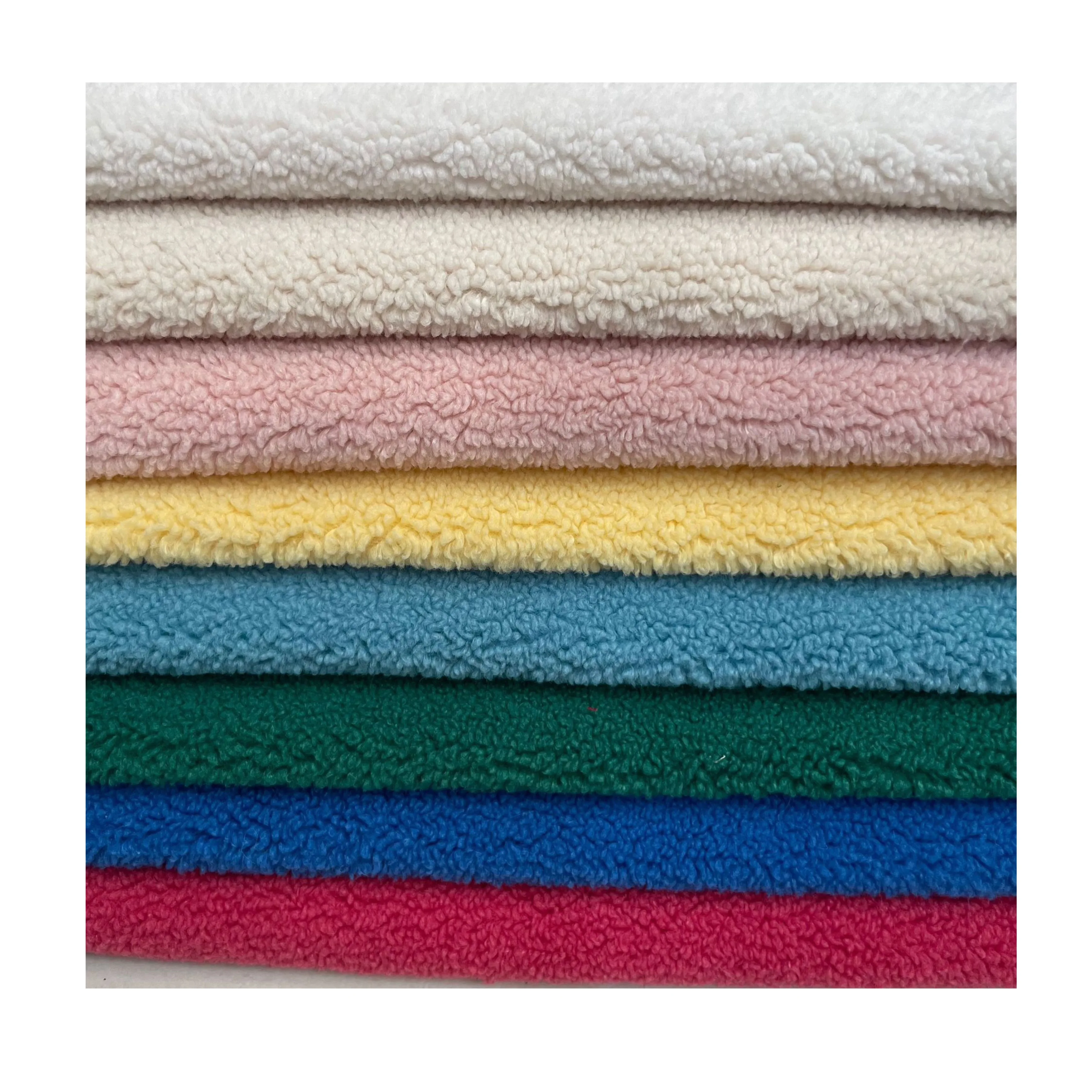 2024 Manufacturer High Quality Ear of Wheat Composite Suede Velvet for Garment Rug Home Decor