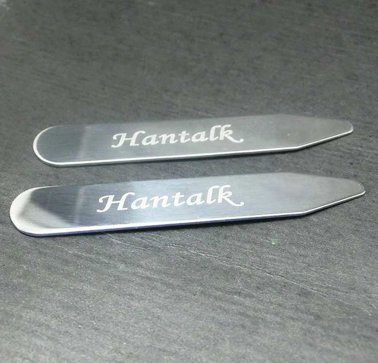 Светоотражающий Серебряный полировальный воротник из нержавеющей стали для мужской рубашки