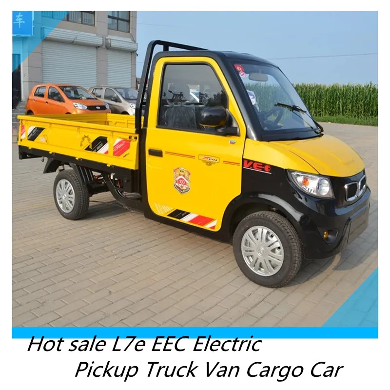 Gaia High Quality Electric Mini Van Cargo Pickup Truck Small Van Cargo Pickup