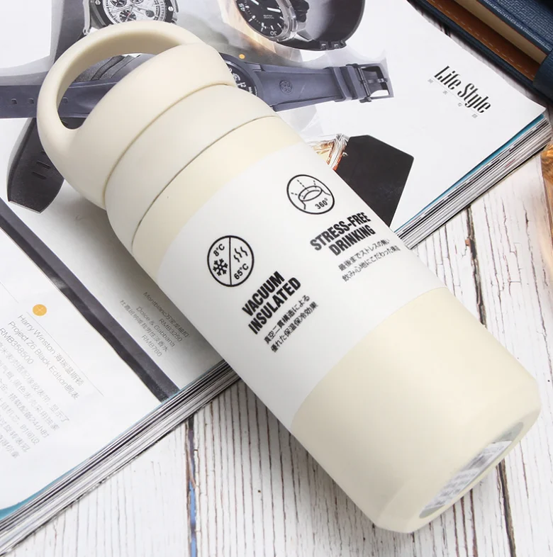 Amazon aotsen Factory direct supply ins Japanese-style thermos mug portable hand-held coffee cup