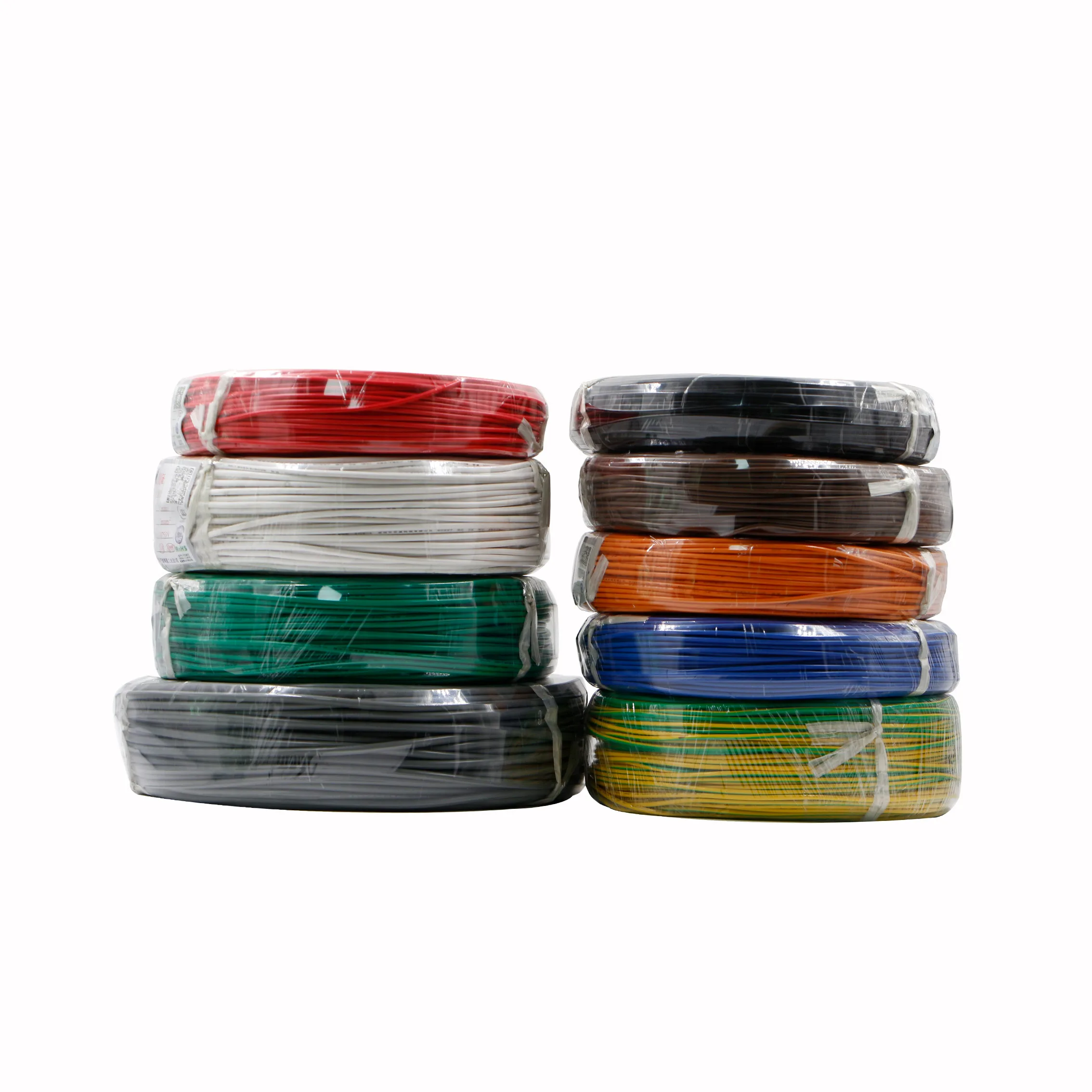 Custom PVC insulation electrical cable wire 3.5mm 2.5mm 1.5mm single core stranded copper wire electrical