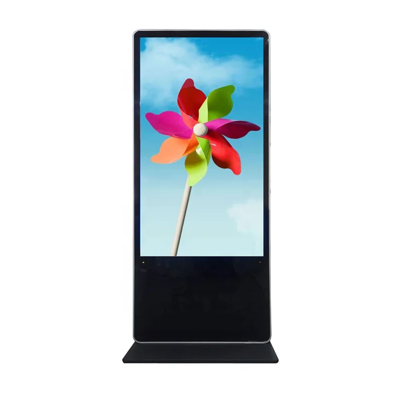 Android TFT 1080P New Digital Signage floor stand commercial monitor for wifi display advertising screen professional monitor
