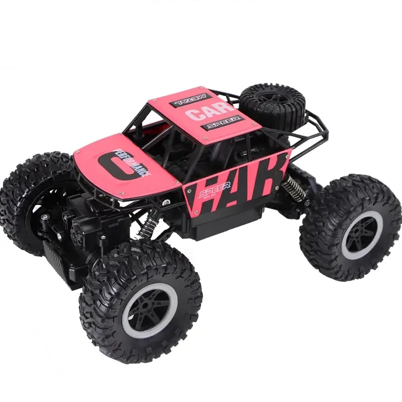 New electric highspeed racing car sports cars model four-way wireless light racing kids remote control toy rc car off road