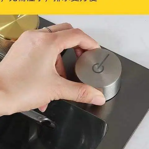 2023 Silver Premium Stainless Steel Sink 3mm Waterfall Faucet Sink Kitchen Cup Washer Large Single Slot