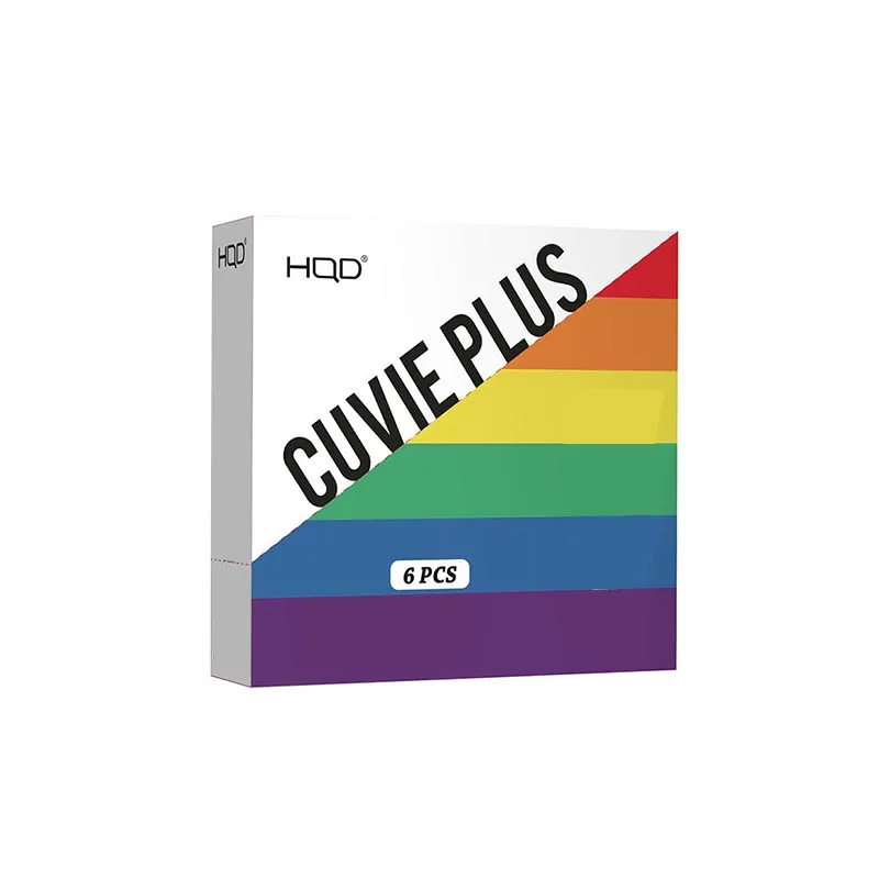 Оригинальный товар HQD Cuvie Plus, 10 цветов упаковки, оптовая цена, быстрая доставка